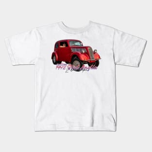 Custom 1948 Ford Anglia 2 Door Coupe Kids T-Shirt